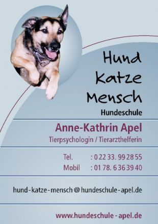 Hund-Katze-Mensch/Hundeschule Apel