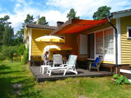 Villa Äppleträd  direkt am Meer mit Boot und Sauna