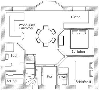 Ostsee-Ferienhaus mit SAUNA zu vermieten