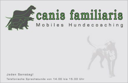 canis familiaris - Mobiles Hundecoaching