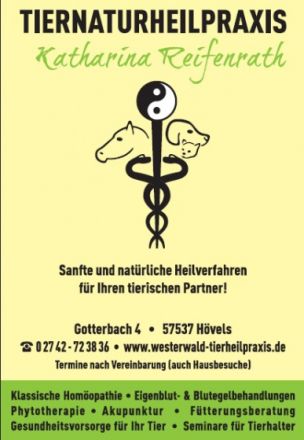 Tiernaturheilpraxis Katharina Reifenrath
