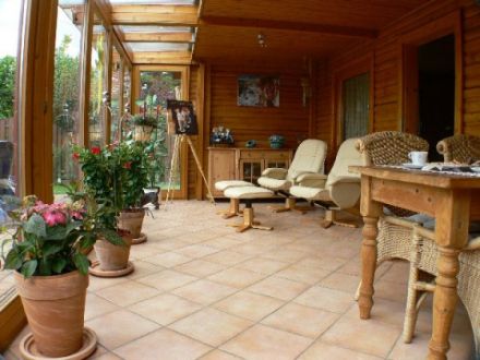 Vier-Pfoten Ferienhaus direkt am Haddorfer See