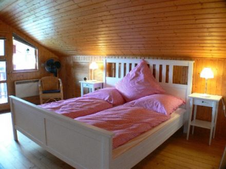 Vier-Pfoten Ferienhaus direkt am Haddorfer See