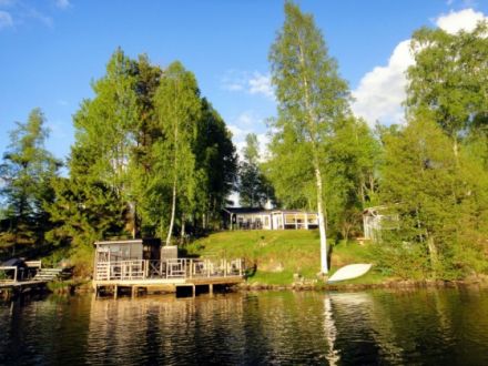 Ferienhaus in Schweden mit Seeblick