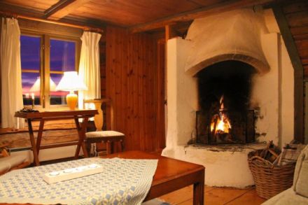 Ferienhaus mit Kamin & tollem Ausblick am See Bunn