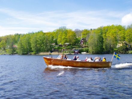 Ferienhaus mit Kamin & tollem Ausblick am See Bunn