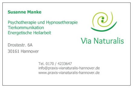 Naturheilpraxis Mensch und Tier