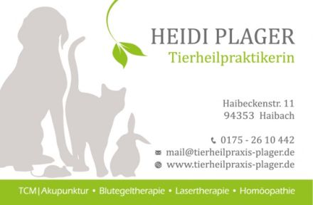 TIERNATURHEILKUNDE Heidi Plager