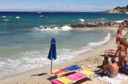 Appartamenti Laura - Casa Rosa auf Elba für 4 Pers. nur 60 Meter vom Meer