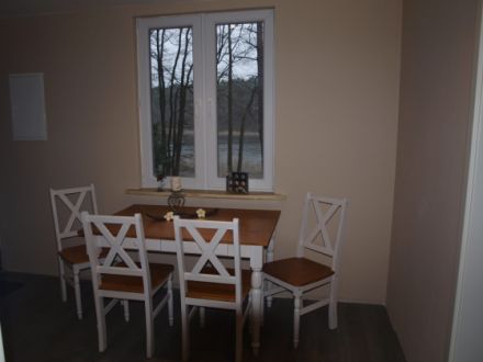 Ferienhaus mit Boot am Rochowsee