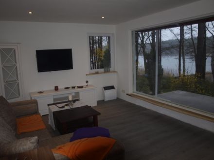 Ferienhaus mit Boot am Rochowsee