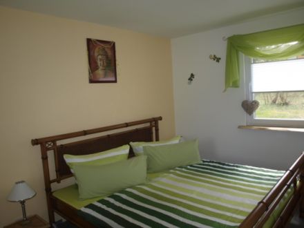 Ferienhaus mit Boot am Rochowsee