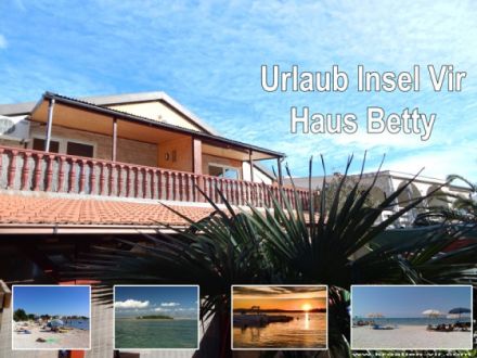 Apartment 4 für bis zu 3 Personen direkt am Meer