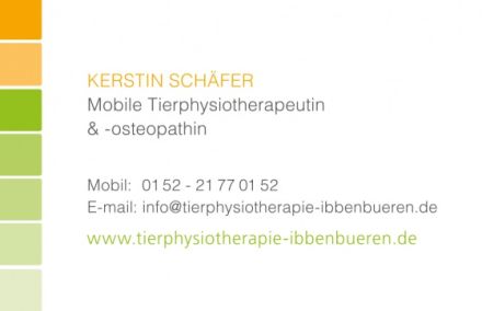 Mobile Tierphysiotherapie & -osteopathie Kerstin Schäfer