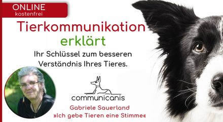 Tierkommunikation erklärt > kostenfrei buchen 12.03.25