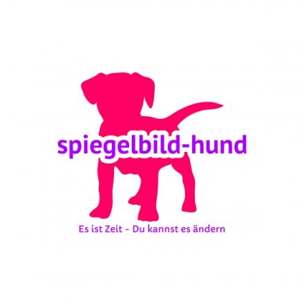 Spiegelbild-Hund