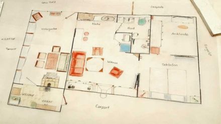 Wacholderbusch fünf