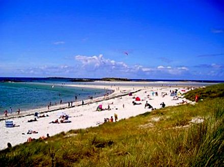 Frankreich, Bretagne. Traumhaus mit eingezäunten Garten 800 m2. Ideal Urlaub am Strand mit Hund