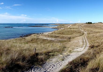 Frankreich, Bretagne. Traumhaus mit eingezäunten Garten 800 m2. Ideal Urlaub am Strand mit Hund
