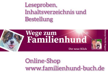 Buch Erziehung im Alltag für Welpe, Hund: Wege zum Familienhund