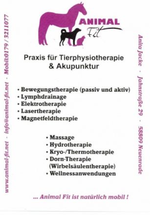 Animal Fit - Praxis für Tierphysiotherapie und Akupunktur