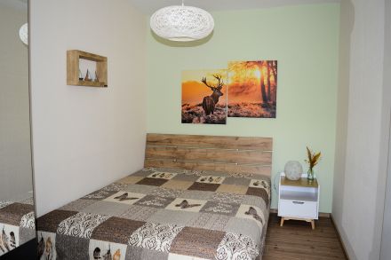 Ferienhaushälfte "An den Linden" in Alleinlage am Wald