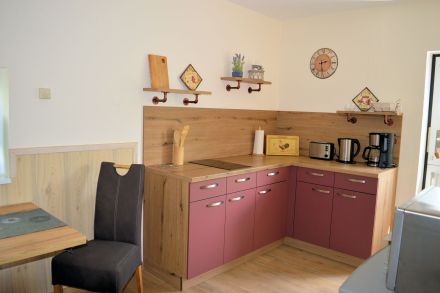 Ferienhaushälfte "An den Linden" in Alleinlage am Wald