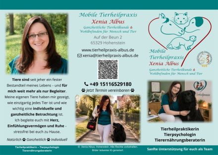Mobile Tierheilpraxis Xenia Albus / Waldbaden Untertaunus