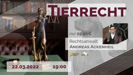 WEBINAR Tierrecht - mit RA Andreas Ackenheil