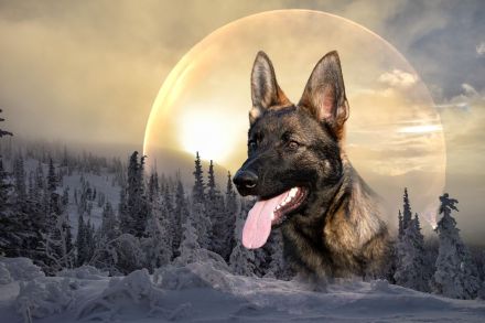 Deckrüde DSH DDR Linie TOP Gesund und tolles Wesen DEUTSCHER SCHÄFERHUND Stockhaar