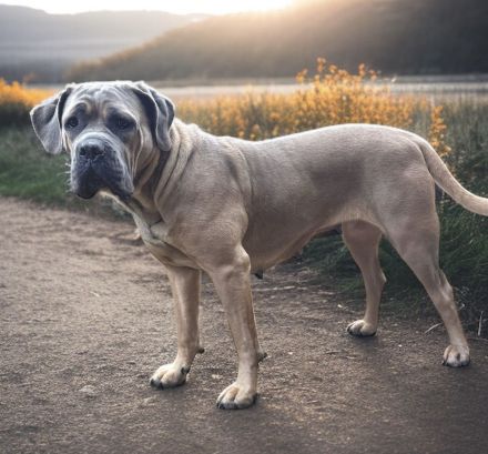 CANE CORSO Welpen Familienaufzucht im Tal