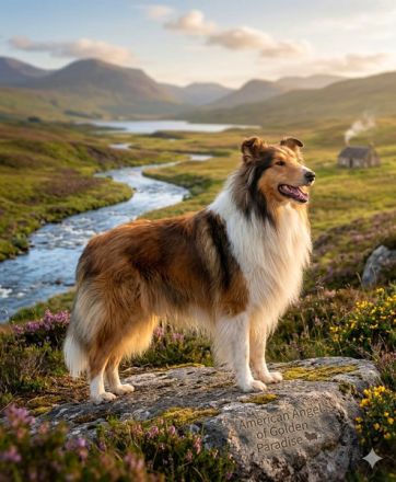 Fox Lions Amerikanische Collies - mehrere Welpen erwartet