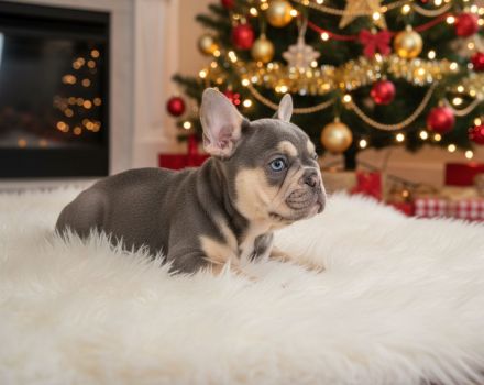 🎄 Einzigartige Blue-Tan Welpin – Dein Weihnachtswunder! 🎄