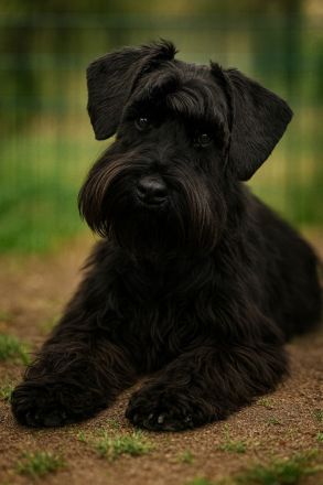 Zwergschnauzer Welpen schwarz mit Papieren