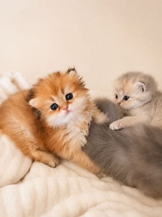 Britisch BKH BLH Kitten golden mit Stammbaum