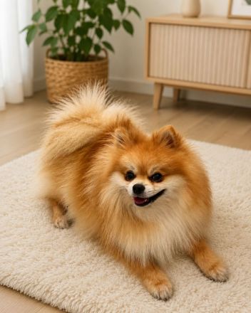 Pomeranian Zwergspitz Rüde