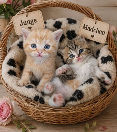 Britisches kurzhaar kitten