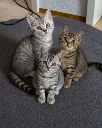 BKH Kitten suchen noch ein neues liebevolles zu Hause.