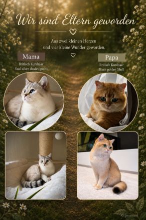 2. bildhübsche Britisch Kurzhaar Kitten