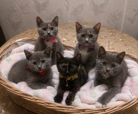 Flauschige BKH Siam Mix Kitten suchen ein neues Zuhause!