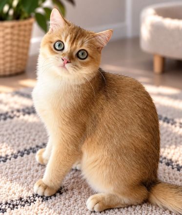 Deckkater Stammbaum grünen Augen BKH by 12 chocolate golden shell