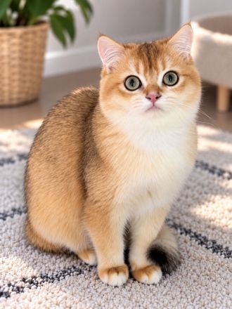 Deckkater Stammbaum grünen Augen BKH by 12 chocolate golden shell