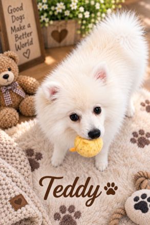 Japan Spitz - Pomsky Designer-Hunde kleine Glücklichmacher suchen ihr Zuhause