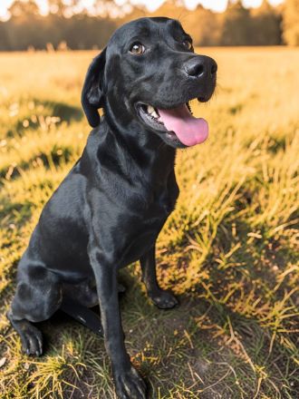 Anhänglicher Labrador-Mix sucht nach Trennung....