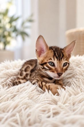 Wunderschöne Bengalkitten-1 Kater & 1 Katze reservierbar