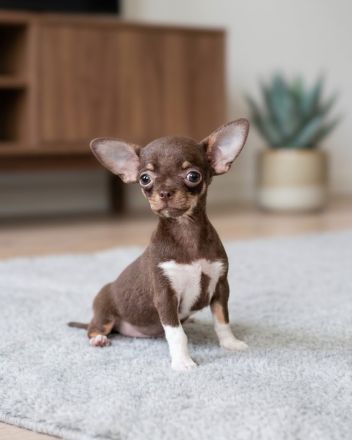 Chihuahua Welpen abzugeben – gesund, geimpft & gechipt (Schoko, Blue, Black Tan)