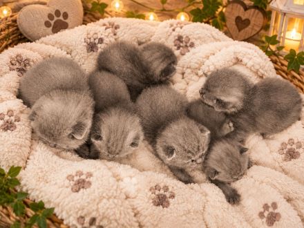 Wunderschöne BKH Weihnachts Kitten Katzenbabys in liebevolle Hände abzugeben