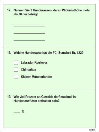 Der Hundeführerschein wird für alle Hundehalter Pflicht