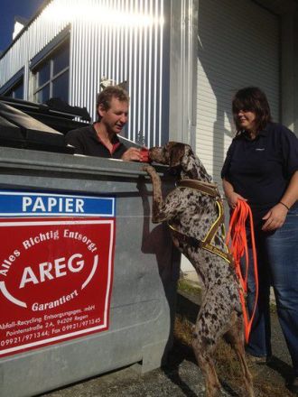 Mantrailing - Nasenarbeit auf höchstem Niveau