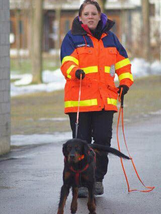 Ehrenamtlich mit Rettungshunden im Einsatz